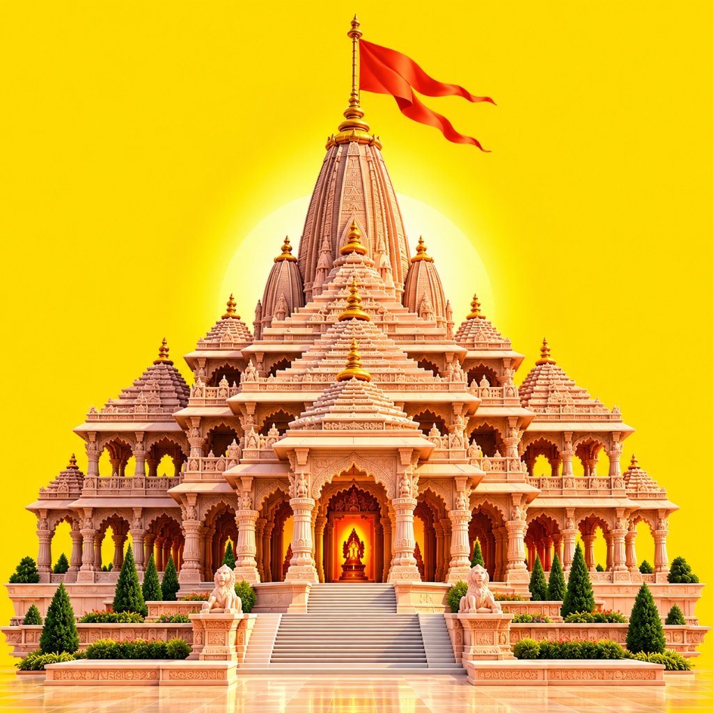 MeraMandir Temple Logo